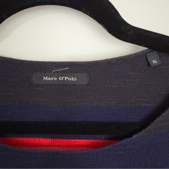☁️ Marc O’Polo Striped Cotton Sweater | 100% Cotton | XS - Picture 2 of 7